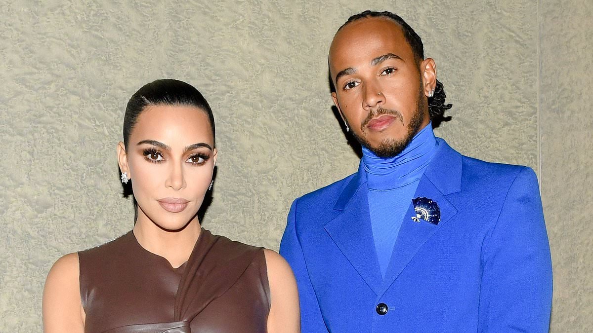 Kim Kardashian's ex Kanye West is 'crazy JEALOUS' of her romance with his old pal Lewis Hamilton