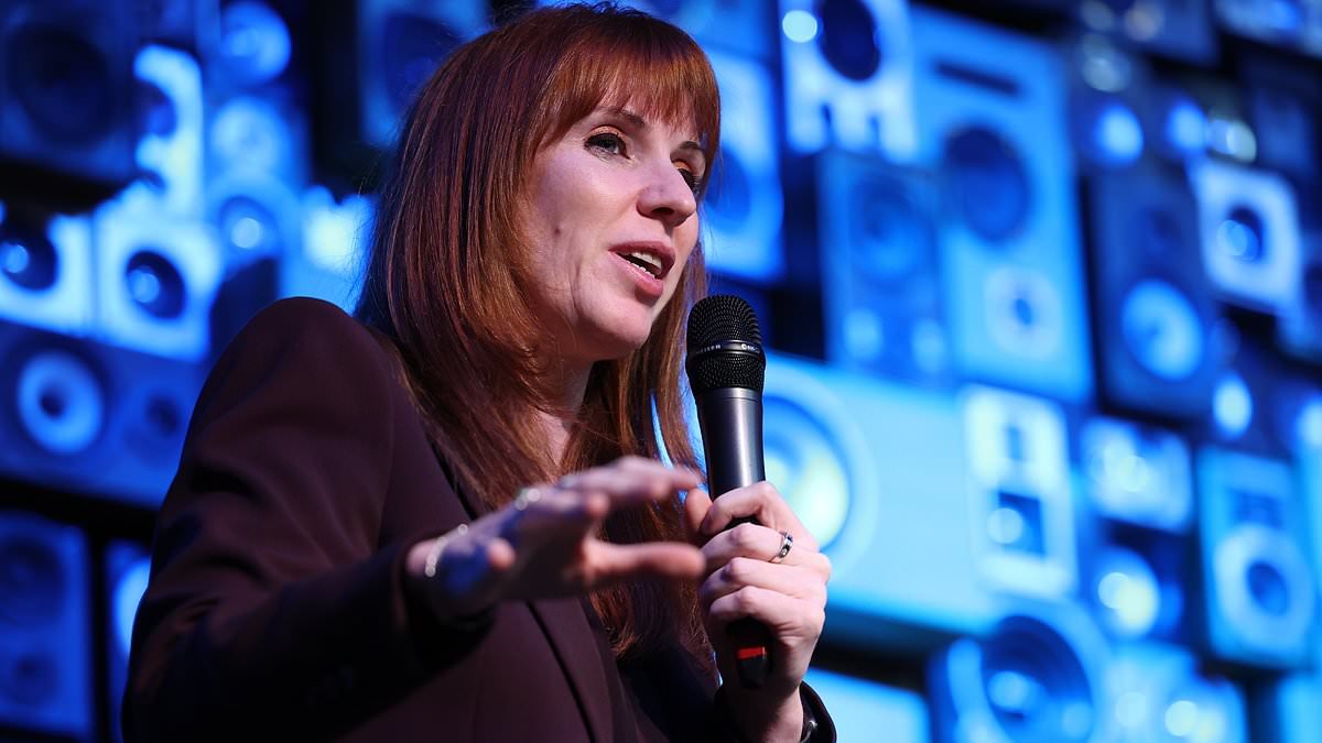 Angela Rayner takes aim at Keir Starmer and Rachel Reeves over 'punishing' business rates as she demands more help for Britain's 'decaying' high streets… while she heaps praise on Andy Burnham