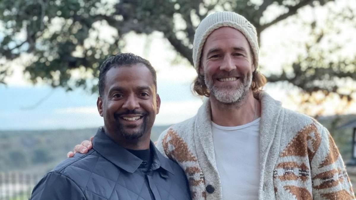 James Van Der Beek seen in heartbreaking final photo with Alfonso Ribeiro taken moments before 'last goodbye'